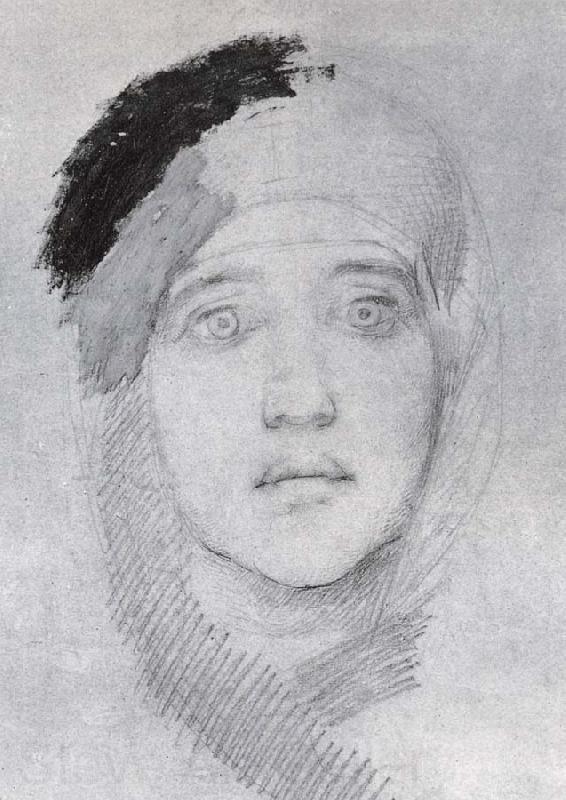 Mikhail Vrubel Head of a Woman